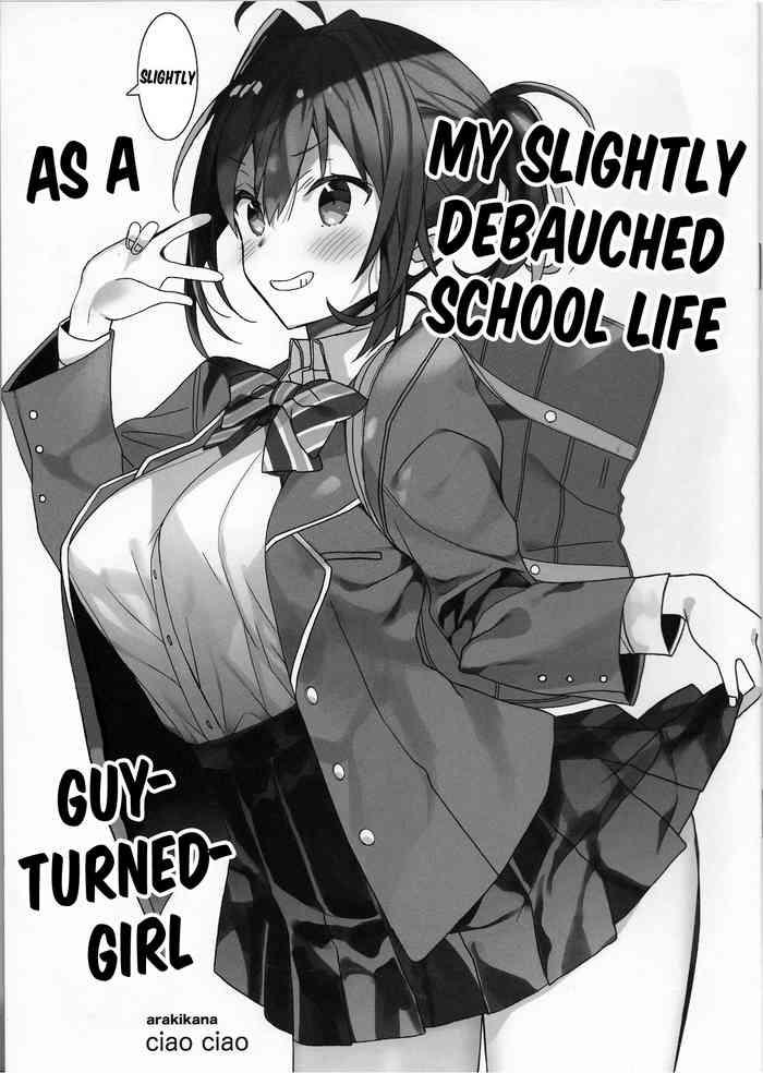 nyotaika shita ore no chotto tadareta gakusei seikatsu my slightly debauched school life as a guy turned girl cover